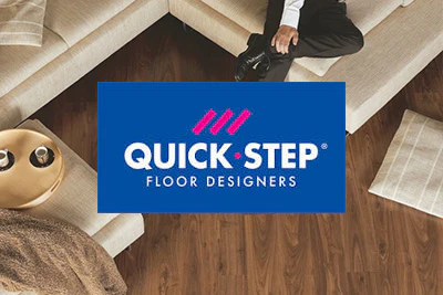 Parquet Quick-Step posé par jordan harkat dans un salon moderne à montauban